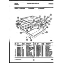 Tappan 14-2639-00-0A cooktop parts diagram