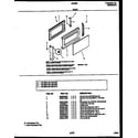 Tappan 56-9833-10-01 door parts diagram