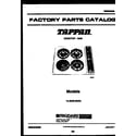Tappan 14-2629-00-0A cover diagram