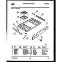 Tappan 72-3651-23-04 cooktop parts diagram
