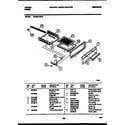 Tappan 72-3651-23-04 broiler drawer parts diagram