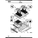 Tappan 30-3152-23-02 cooktop and broiler drawer parts diagram