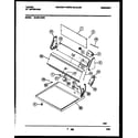 Tappan 49-2251-00-03 console and control parts diagram