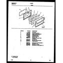Tappan 30-2262-23-02 door parts diagram