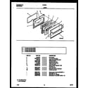 Tappan 30-2242-00-03 door parts diagram