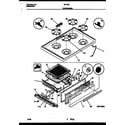 Tappan 32-1009-00-11 cooktop and broiler drawer parts diagram