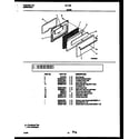 Tappan 32-1009-00-11 door parts diagram