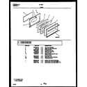 Tappan 30-3352-00-03 door parts diagram