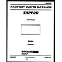 Tappan TFC05M0AW0 null diagram