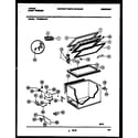 Tappan TFC05M0AW0 chest freezer parts diagram