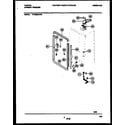 Tappan TFU09M4AW3 cabinet parts diagram