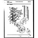 Tappan TFU09M4AW3 system and electrical parts diagram
