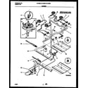 Tappan 30-4982-23-02 burner, manifold and gas control diagram