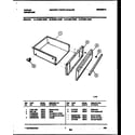 Tappan 72-3981-00-05 drawer parts diagram