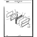 Tappan 31-2852-00-02 door parts diagram