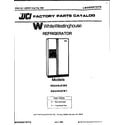 White-Westinghouse RS249JCH1 front cover diagram