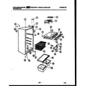 White-Westinghouse RT142GCW5 cabinet parts diagram