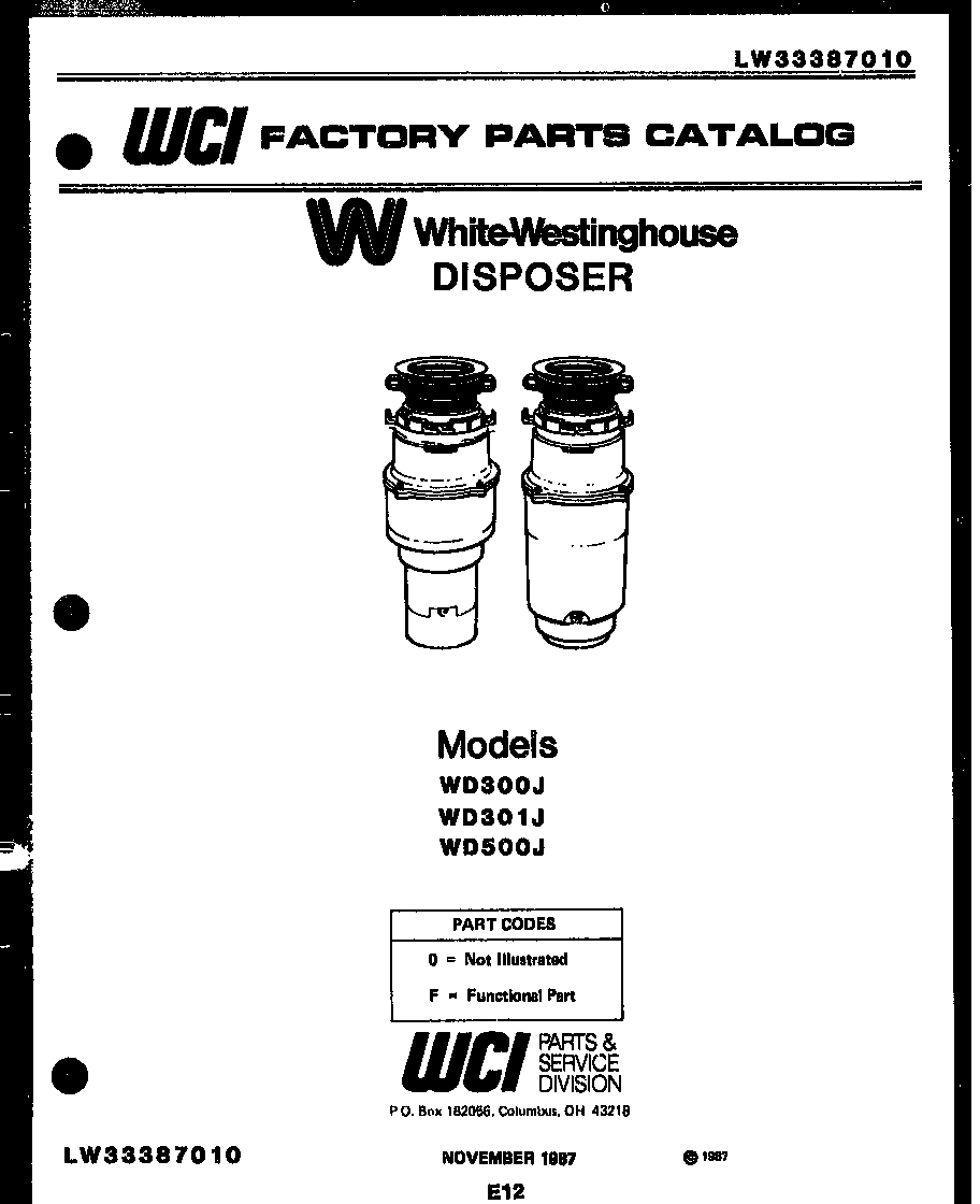 White-Westinghouse KF100KDH0 cooktop parts diagram