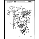 White-Westinghouse RT192GLDA cabinet parts diagram