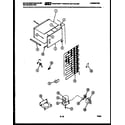 White-Westinghouse RC131GCD9 system and automatic defrost parts diagram