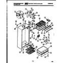 White-Westinghouse RT163GCW3 cabinet parts diagram