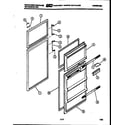 White-Westinghouse RT140GLD5 door parts diagram