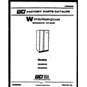 White-Westinghouse RS196GCD3 cover diagram