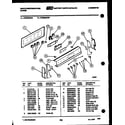 White-Westinghouse KF520GDW4 control panel diagram