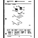 White-Westinghouse KF520GDW4 broiler parts diagram