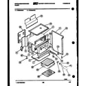 White-Westinghouse KF520GDW4 body parts diagram