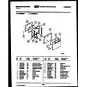 White-Westinghouse KF350GDF5 door parts diagram