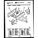 White-Westinghouse KF330JDW2 control panel diagram