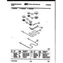 White-Westinghouse KF330JDW2 broiler parts diagram