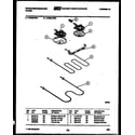 White-Westinghouse KF320JDH1 broiler parts diagram