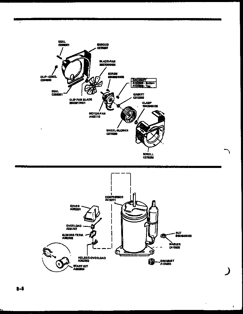 White-Westinghouse RT179LCW0 cabinet parts diagram