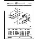 White-Westinghouse PGF201HXD0 cooktop parts diagram
