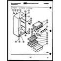 White-Westinghouse RT120GCV3 cabinet parts diagram