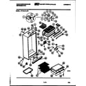 White-Westinghouse RT175LCW0 cabinet parts diagram