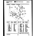 White-Westinghouse FU100LRW1 system parts diagram