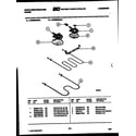 White-Westinghouse KD860GDKH3 broiler parts diagram