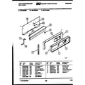 White-Westinghouse GF770HXW4 backguard diagram