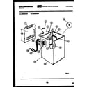 White-Westinghouse LA415LXD1 cabinet parts diagram