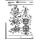 White-Westinghouse LA415LXD1 tub detail diagram