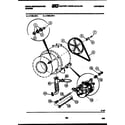 White-Westinghouse LT250LXW1 drive components diagram