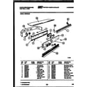 White-Westinghouse GB222LM0 control panel diagram
