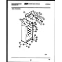 White-Westinghouse RTG123GCF2A cabinet parts diagram