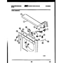White-Westinghouse DG250KXW2 door and installation parts diagram