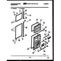 White-Westinghouse RT219MCH0 door parts diagram