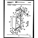 White-Westinghouse RT217MCH0 cabinet parts diagram