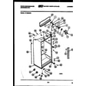 White-Westinghouse RT196MCF0 cabinet parts diagram